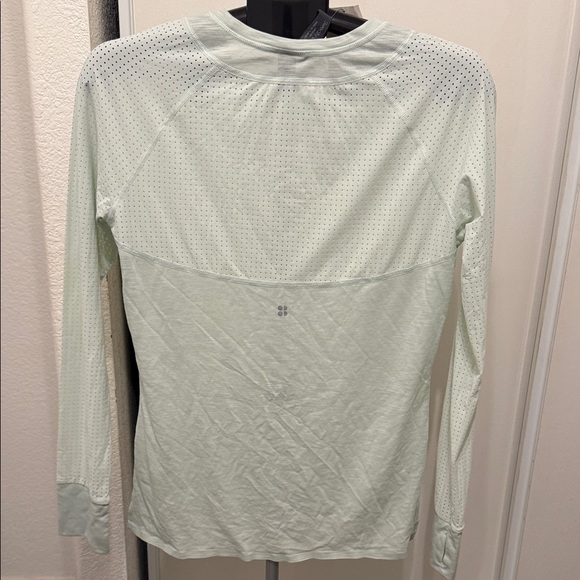 NWT Sweaty Betty Mint Breeze Running Women'sTop Lightweight/Quickdry Sz S Active - Picture 7 of 12